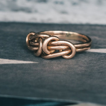 Vintage Lover's Knot Ring - Lost Owl Jewelry
