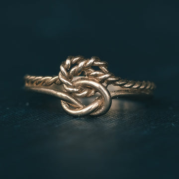 Vintage Lover's Knot Ring - Lost Owl Jewelry