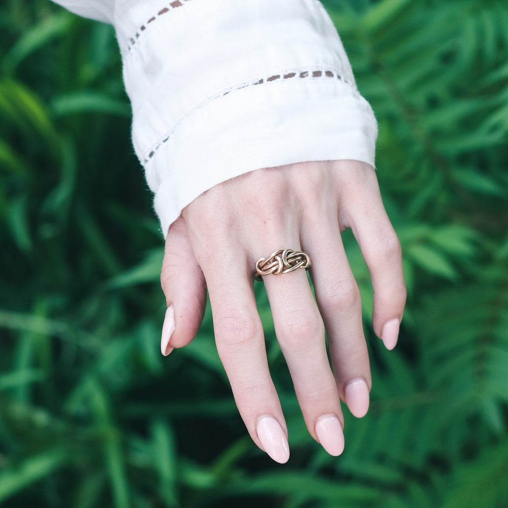 Vintage Lover's Knot Ring - Lost Owl Jewelry
