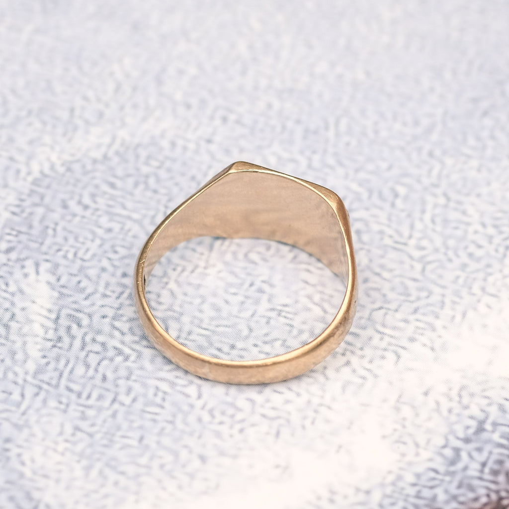 Vintage Square Signet Ring - Lost Owl Jewelry