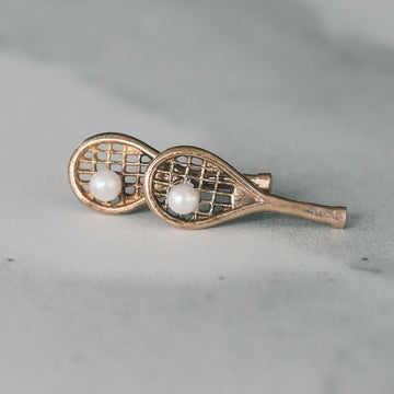 Vintage Tennis Earrings - Lost Owl Jewelry