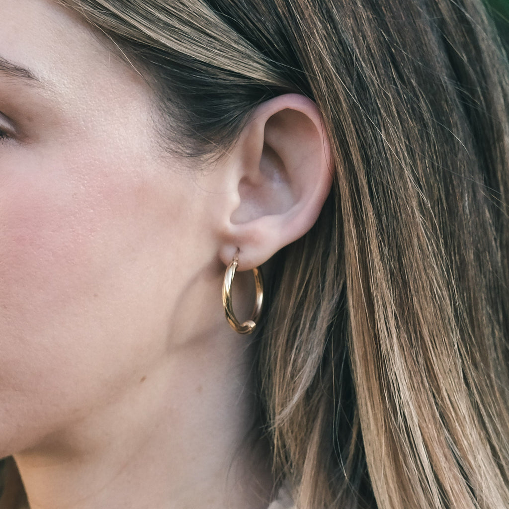 Vintage UnoAErre Hoops - Lost Owl Jewelry