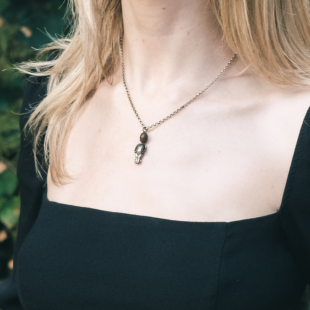 WW1 Lucky Fumsup Pendant - Lost Owl Jewelry