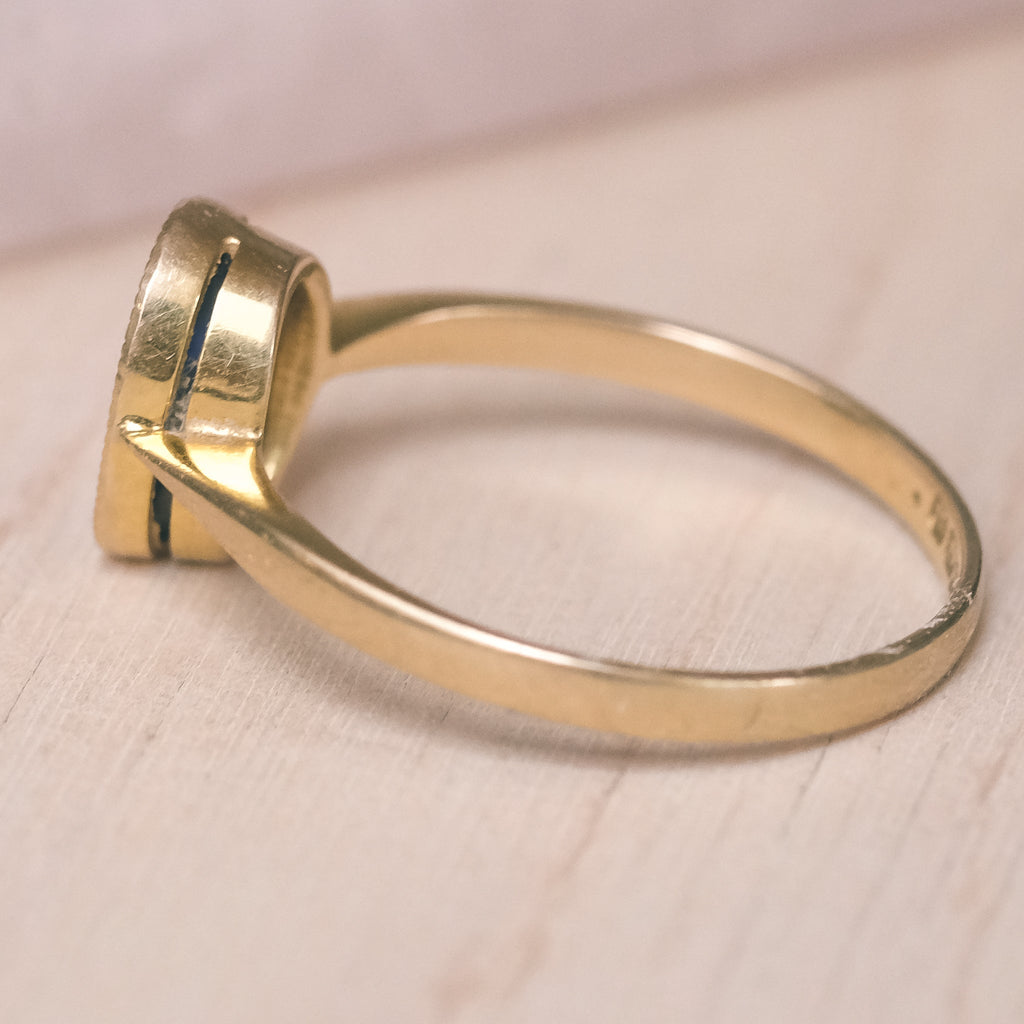 1919 Black Opal Ring - Lost Owl Jewelry