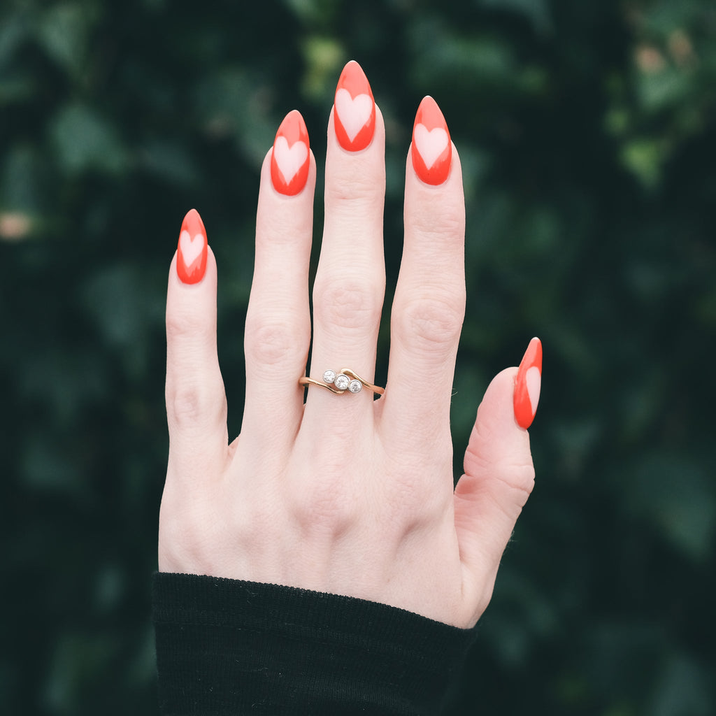 1920s Trilogy Crossover Ring - Lost Owl Jewelry