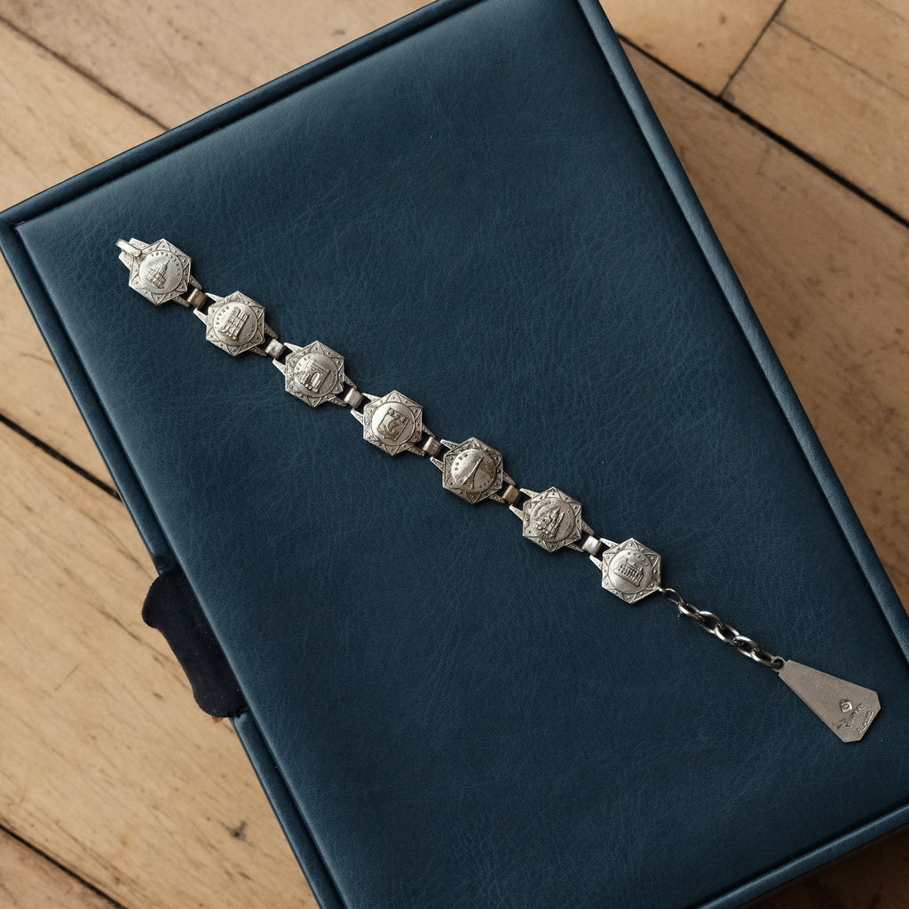 1930s Parisian Souvenir Bracelet - Lost Owl Jewelry