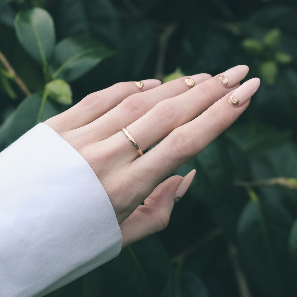 1941 Rose Gold Band - Lost Owl Jewelry