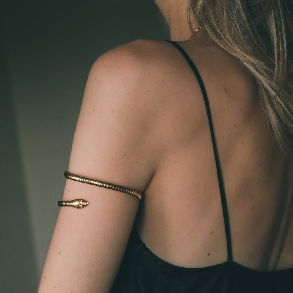 1950s Tubogas Snake Bracelet - Lost Owl Jewelry