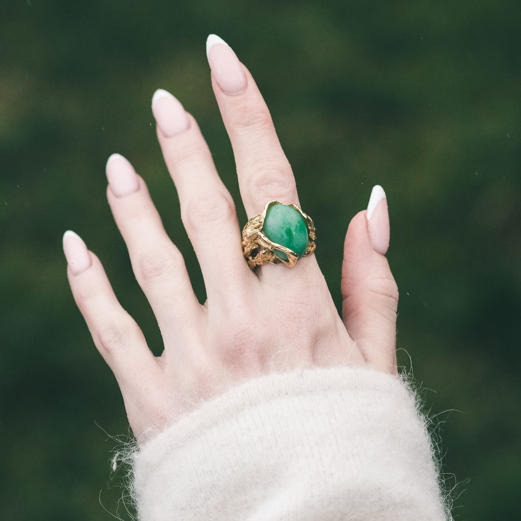 1960s Brutalist Ring - Lost Owl Jewelry