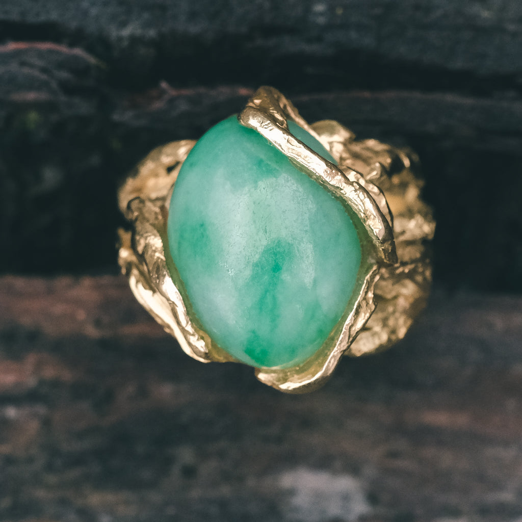 1960s Brutalist Ring - Lost Owl Jewelry