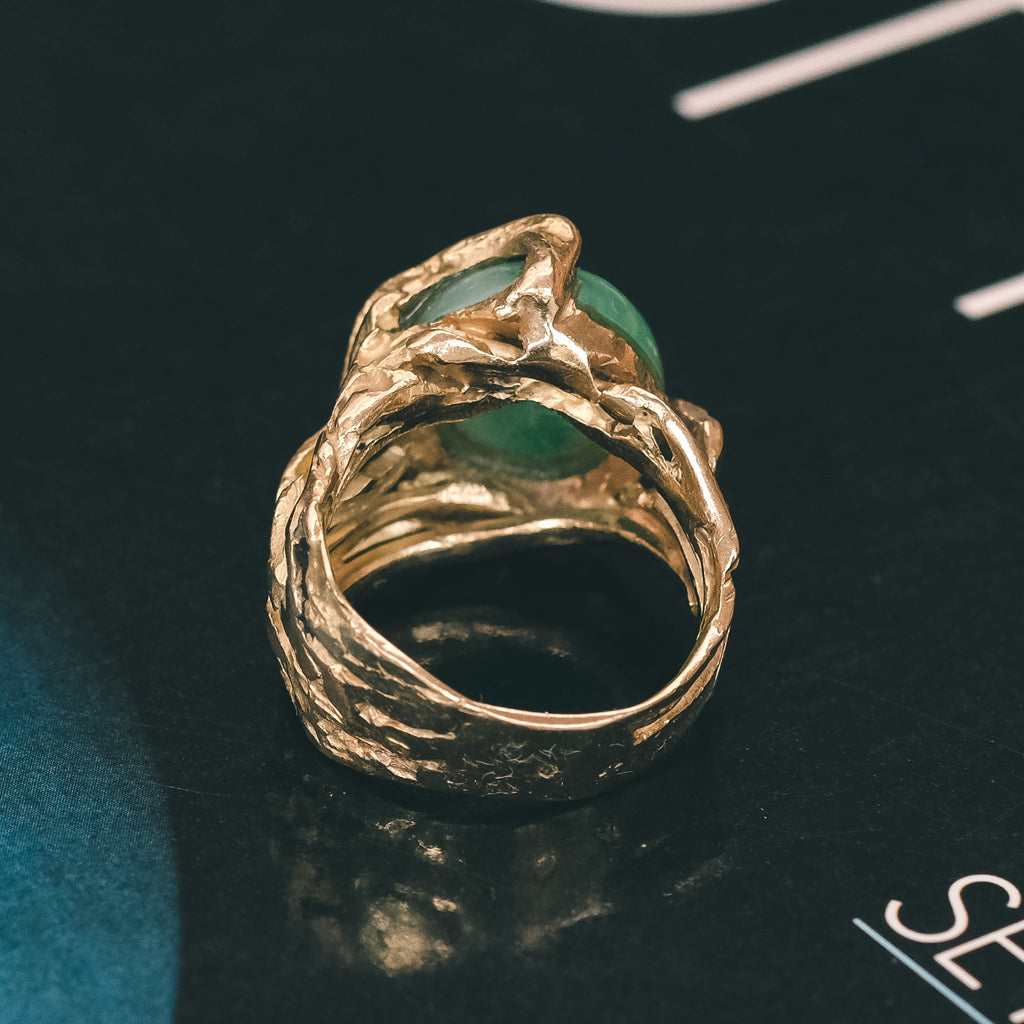 1960s Brutalist Ring - Lost Owl Jewelry