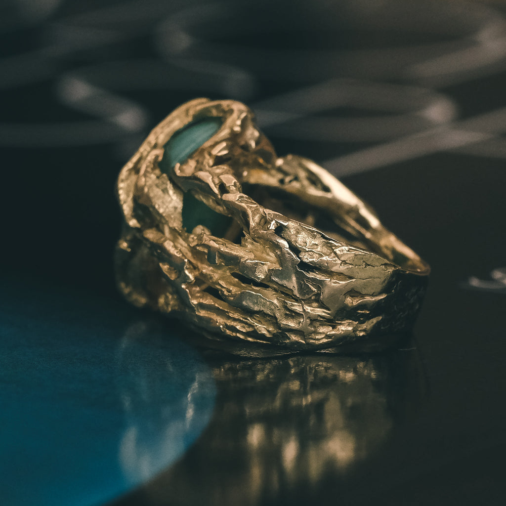 1960s Brutalist Ring - Lost Owl Jewelry