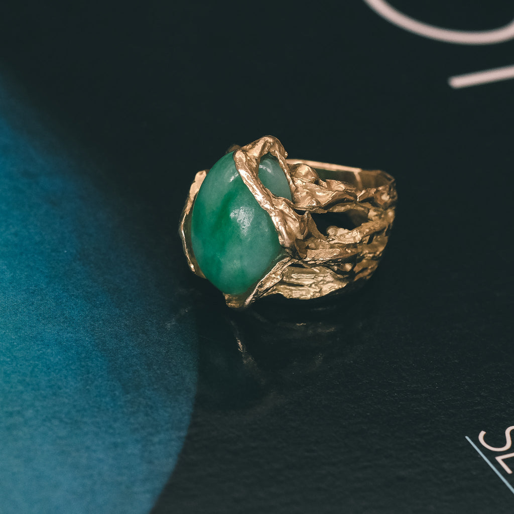 1960s Brutalist Ring - Lost Owl Jewelry