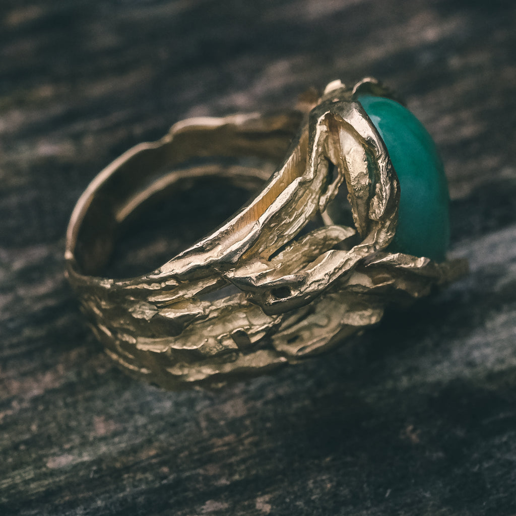 1960s Brutalist Ring - Lost Owl Jewelry