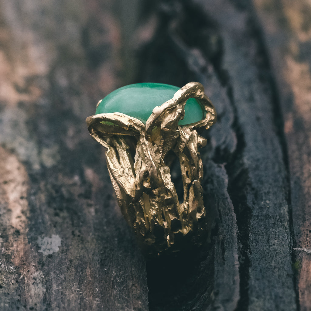 1960s Brutalist Ring - Lost Owl Jewelry
