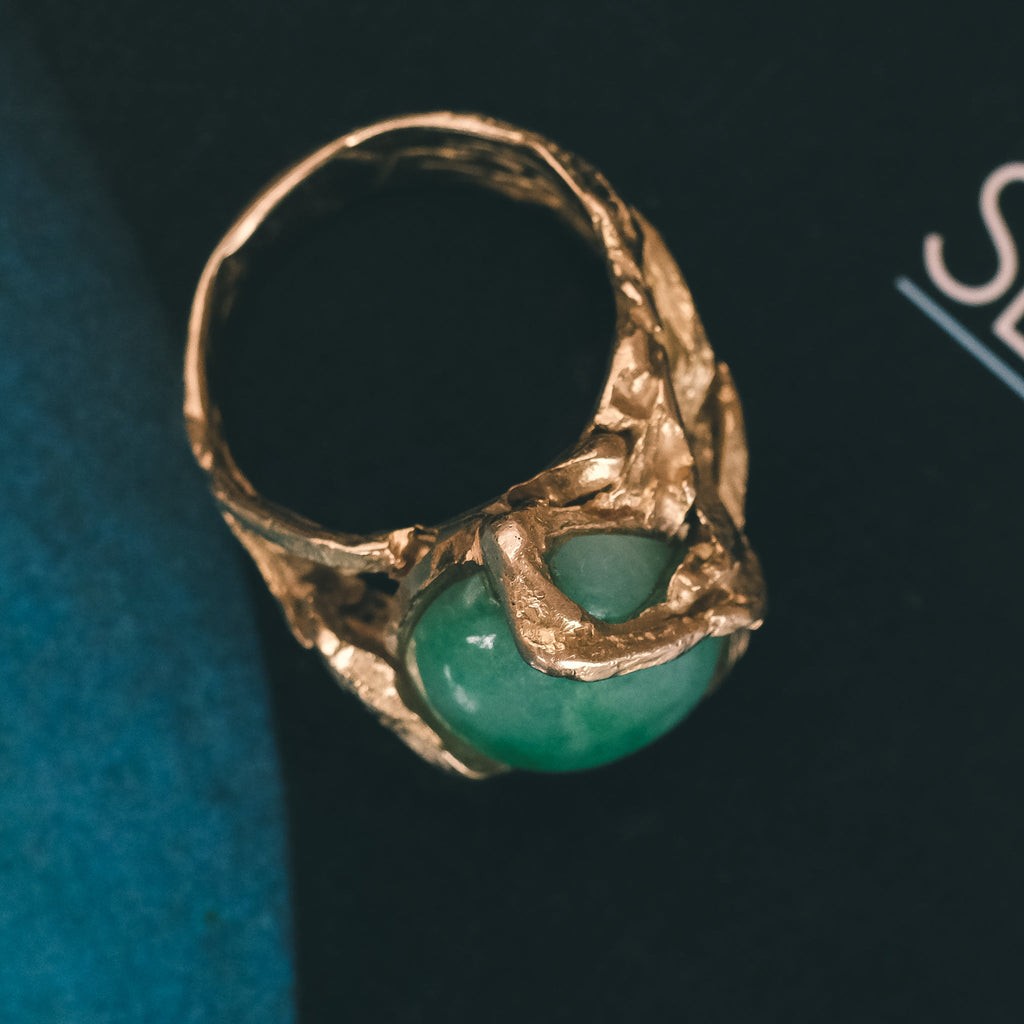 1960s Brutalist Ring - Lost Owl Jewelry