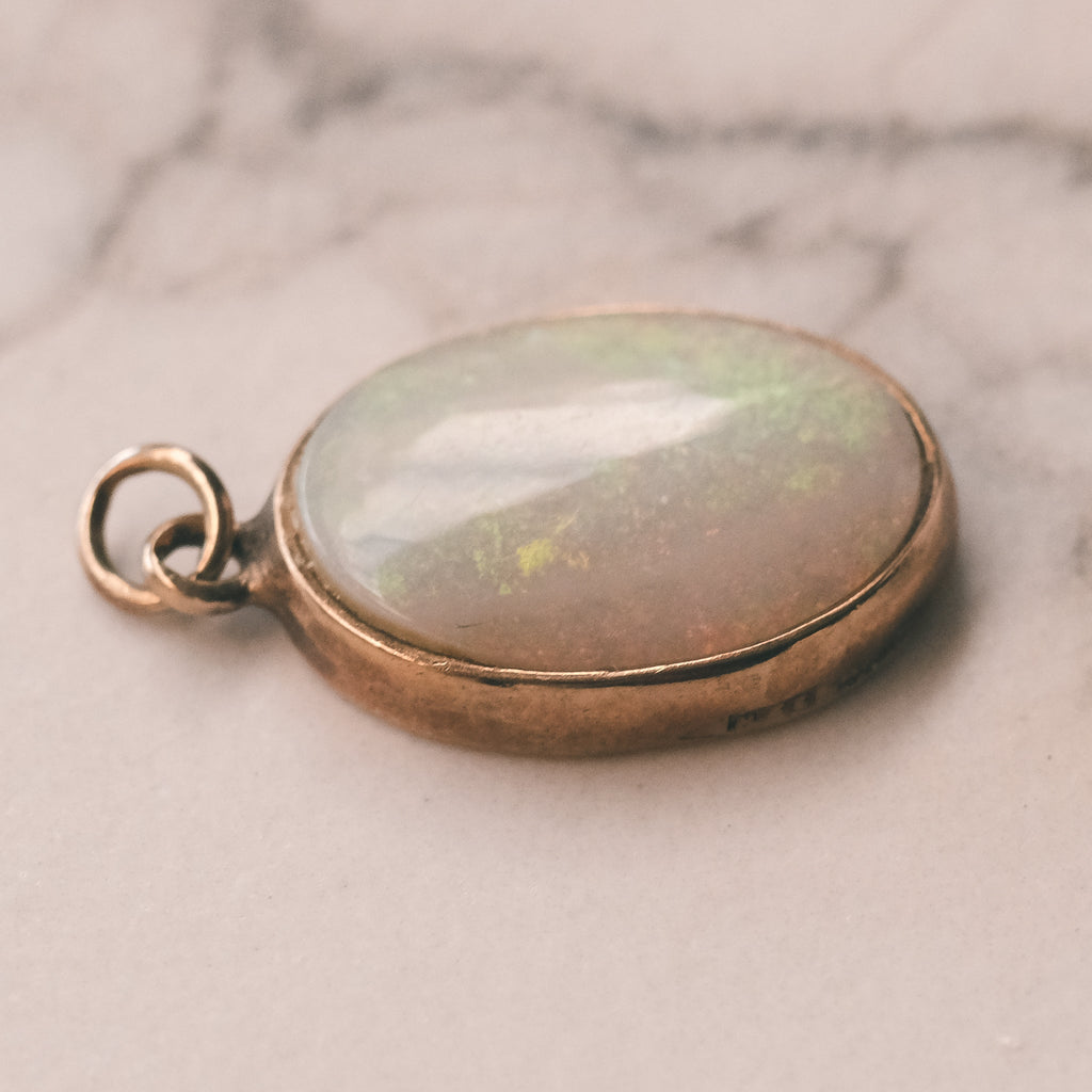 1979 Opal Pendant - Lost Owl Jewelry