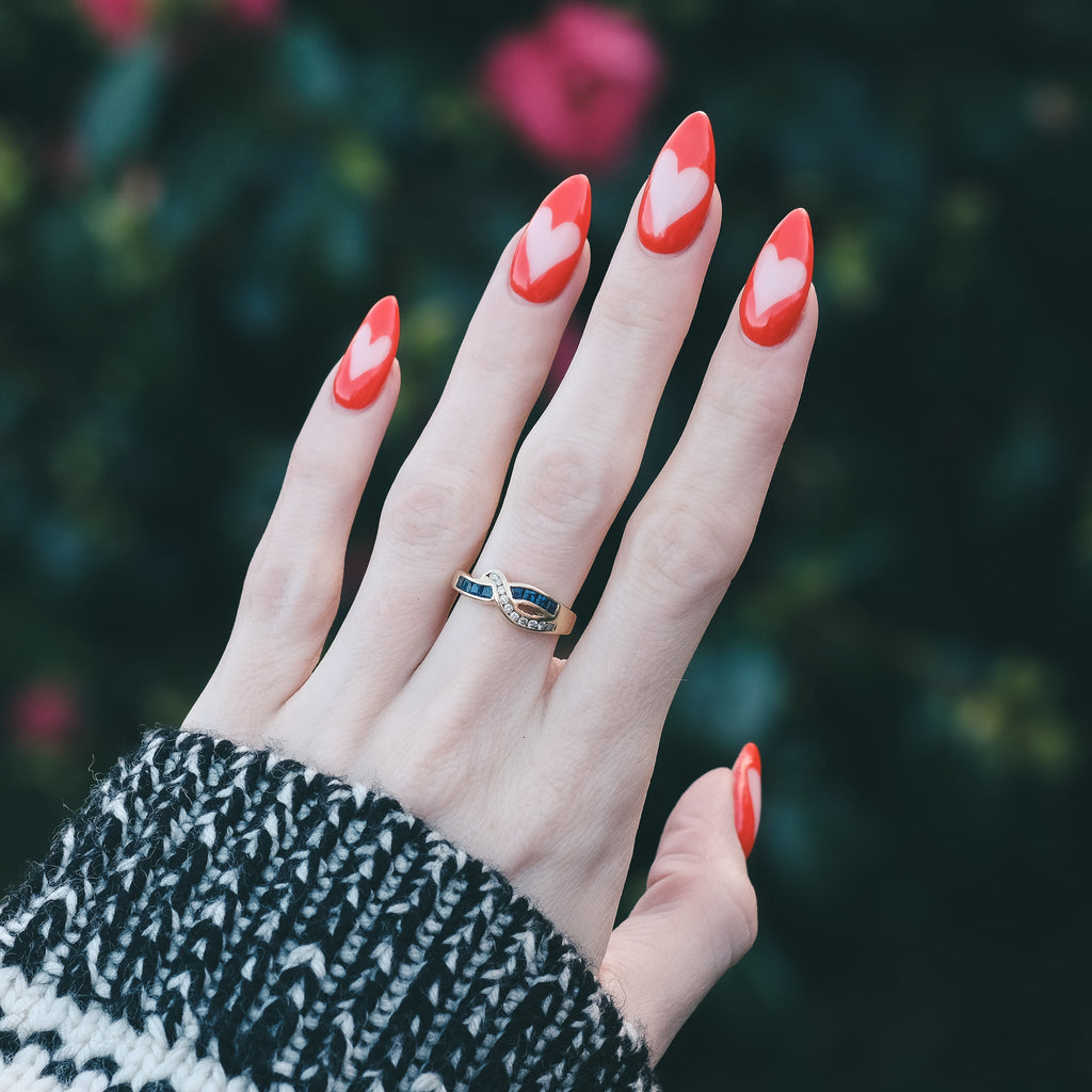 1980s Modernist Infinity Ring - Lost Owl Jewelry