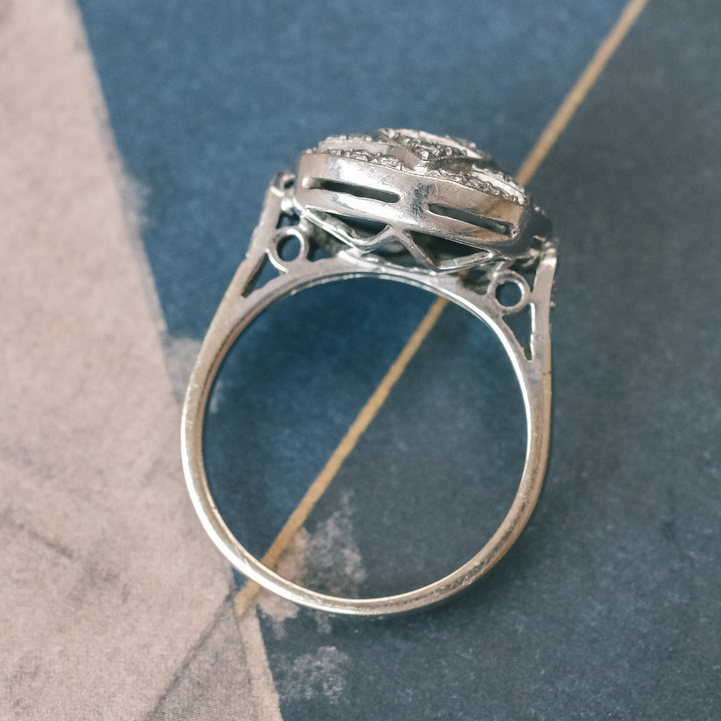 1980s Triforce Cluster Ring - Lost Owl Jewelry