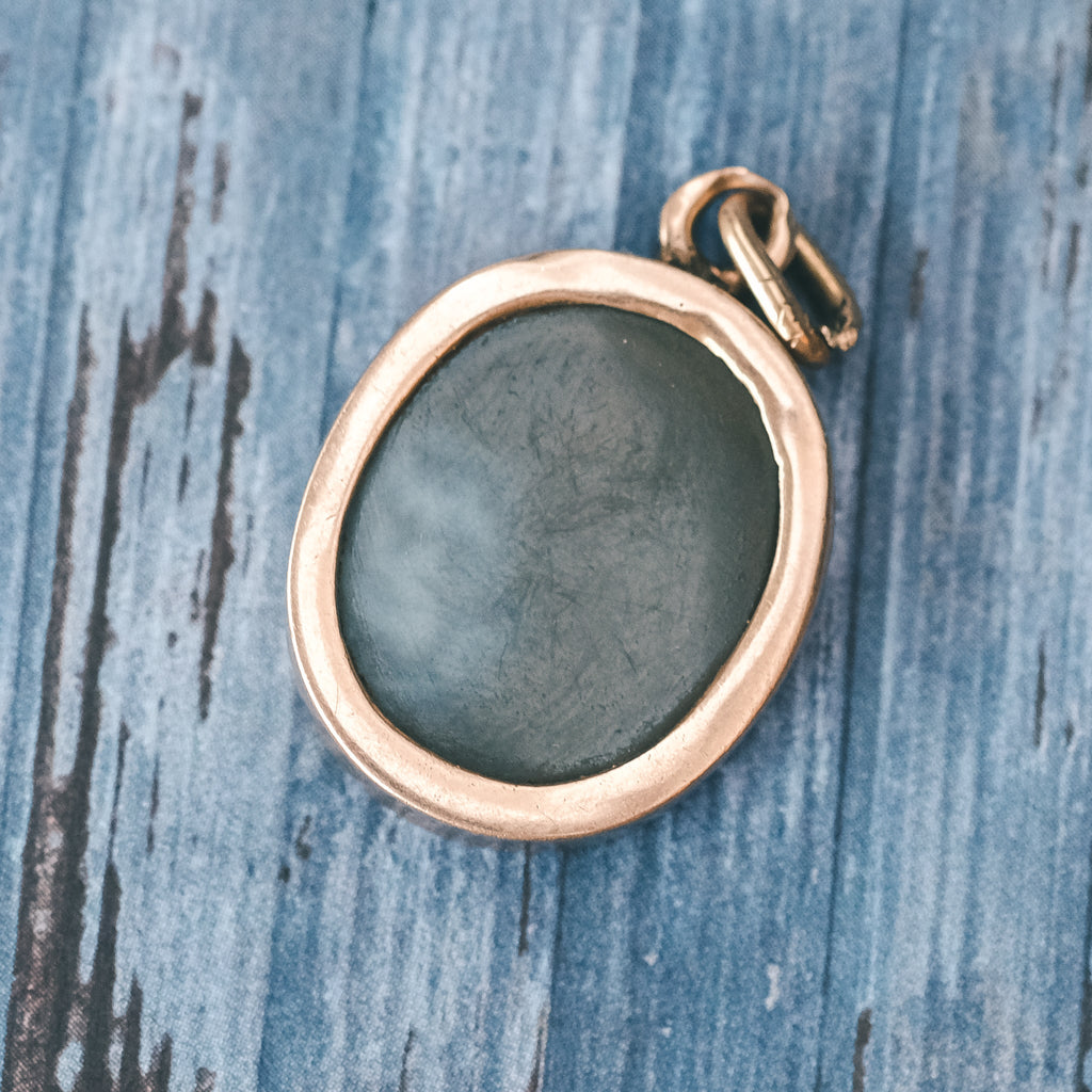 Ancient Minerva Intaglio Pendant - Lost Owl Jewelry