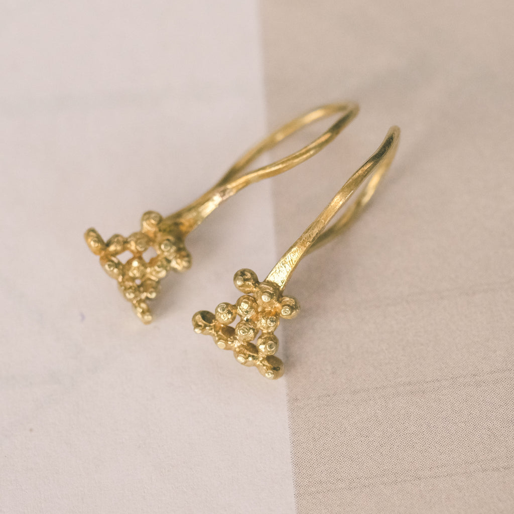 Ancient Roman Gold Earrings - Lost Owl Jewelry