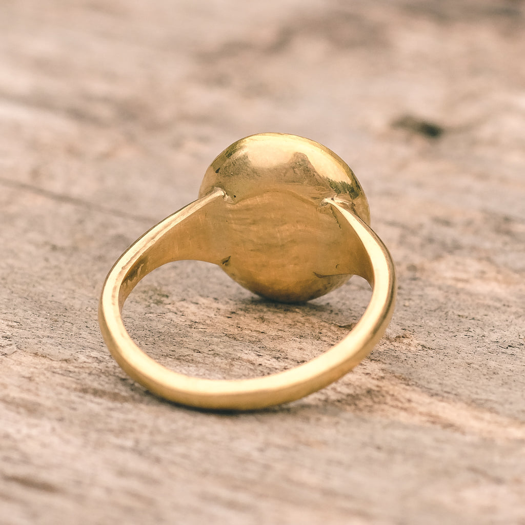 Ancient Roman Mars Signet Ring - Lost Owl Jewelry