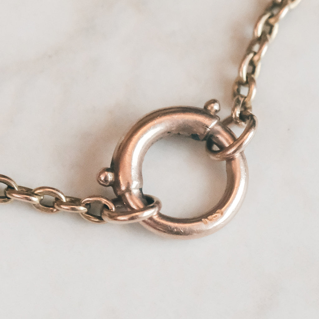 Art Deco Opal Bead Chain Bracelet - Lost Owl Jewelry