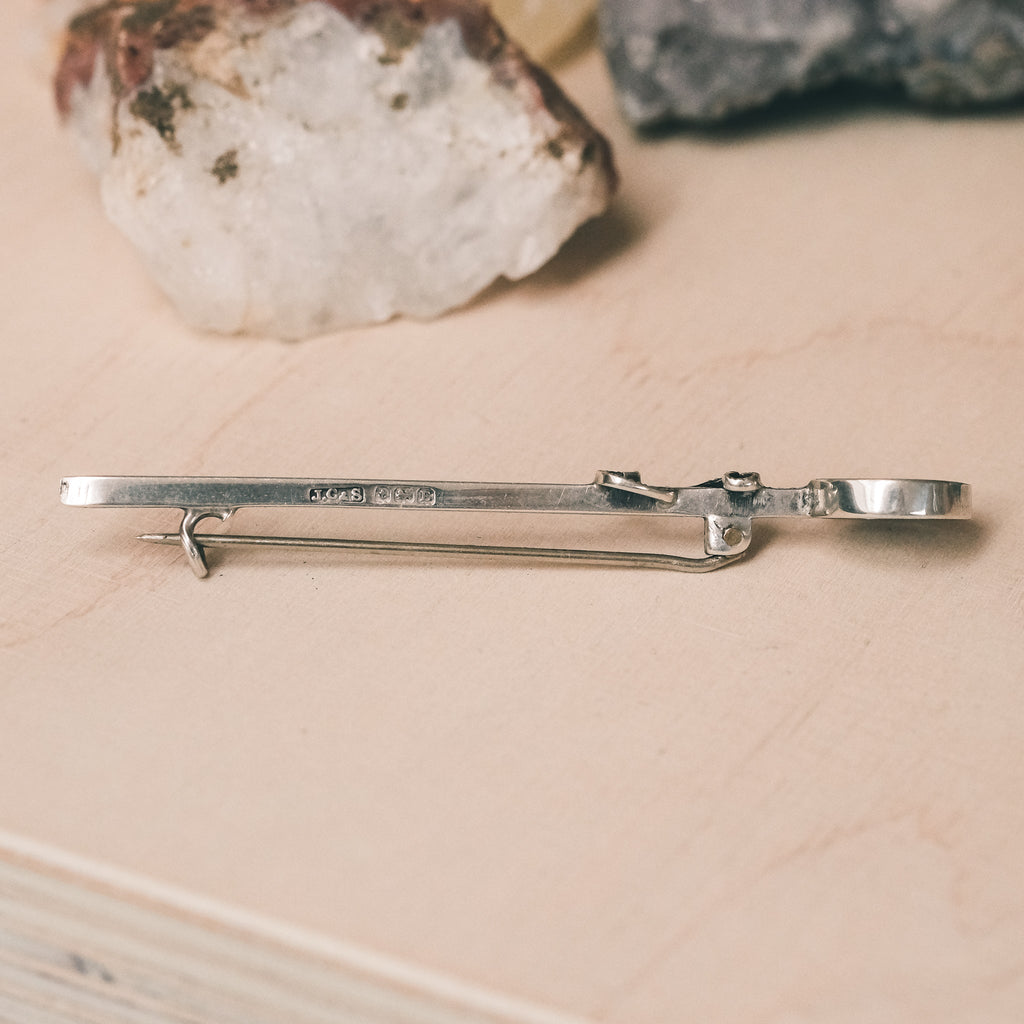 Art Deco Scottish Sword Brooch - Lost Owl Jewelry