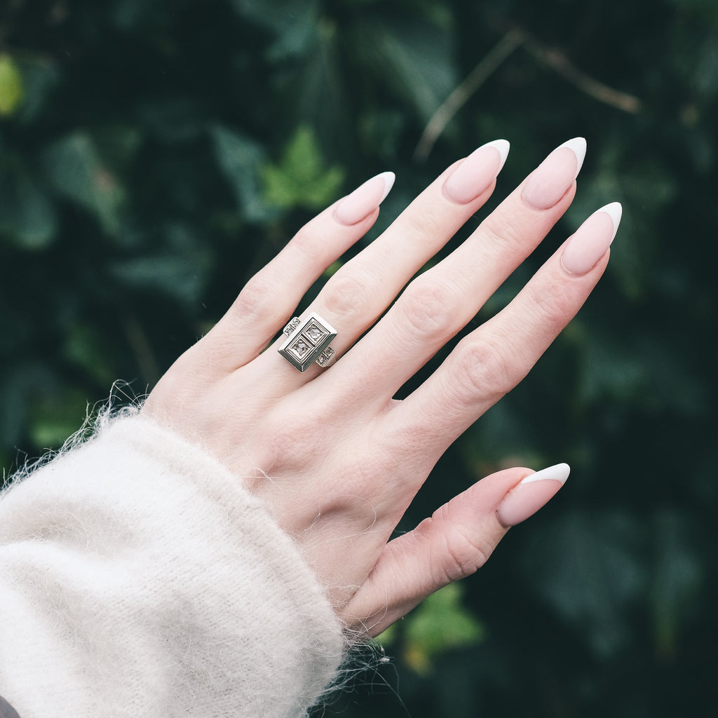 Art Deco 'Toi et Moi' Ring - Lost Owl Jewelry