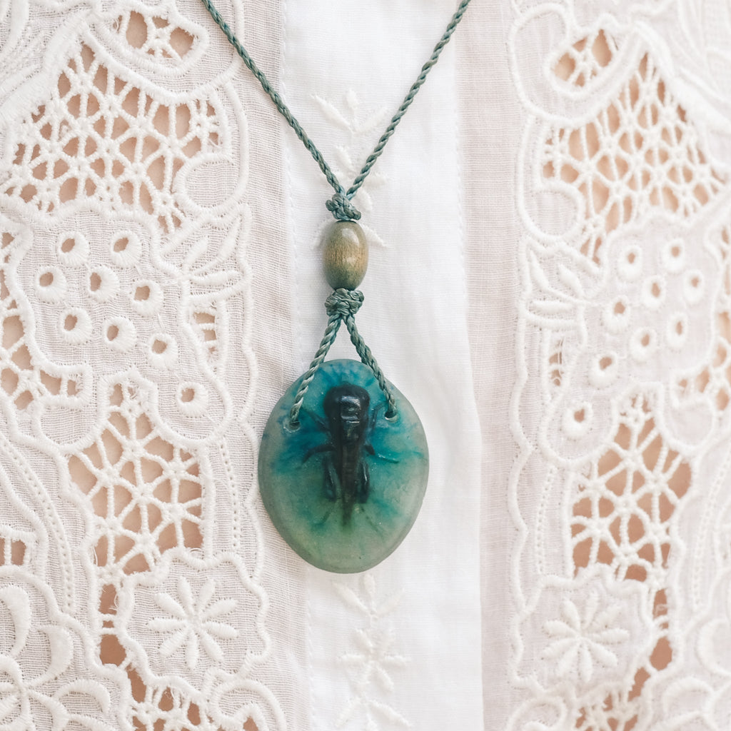 Art Nouveau "Crique" Necklace by Amalric Walter - Lost Owl Jewelry