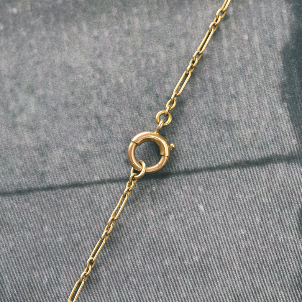 Arts & Crafts Turquoise Necklace - Lost Owl Jewelry