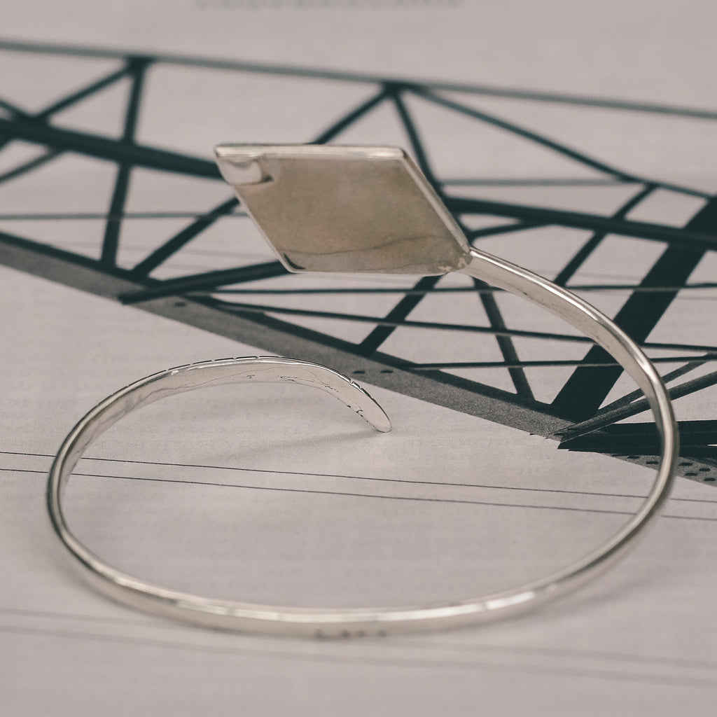 Cyberpunk Opal Snake Bangle - Lost Owl Jewelry