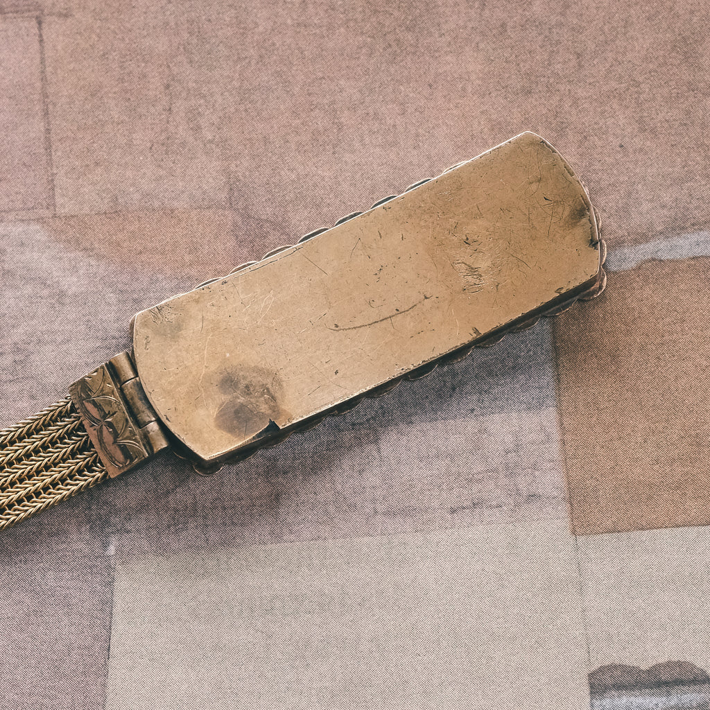 Early Victorian Cherub Bracelet - Lost Owl Jewelry