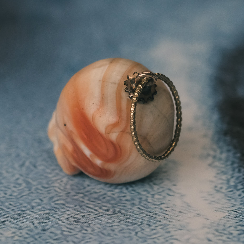 Early Victorian Coral Skull - Lost Owl Jewelry