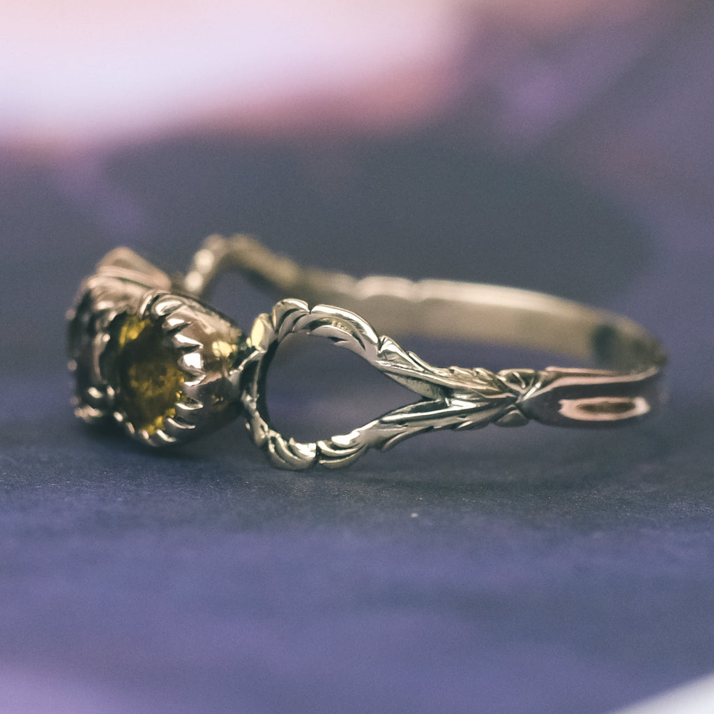 Early Victorian Trilogy Ring - Lost Owl Jewelry