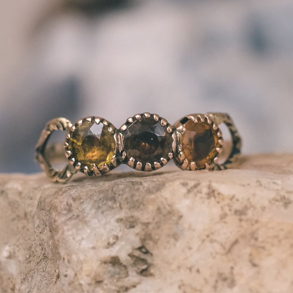 Early Victorian Trilogy Ring - Lost Owl Jewelry