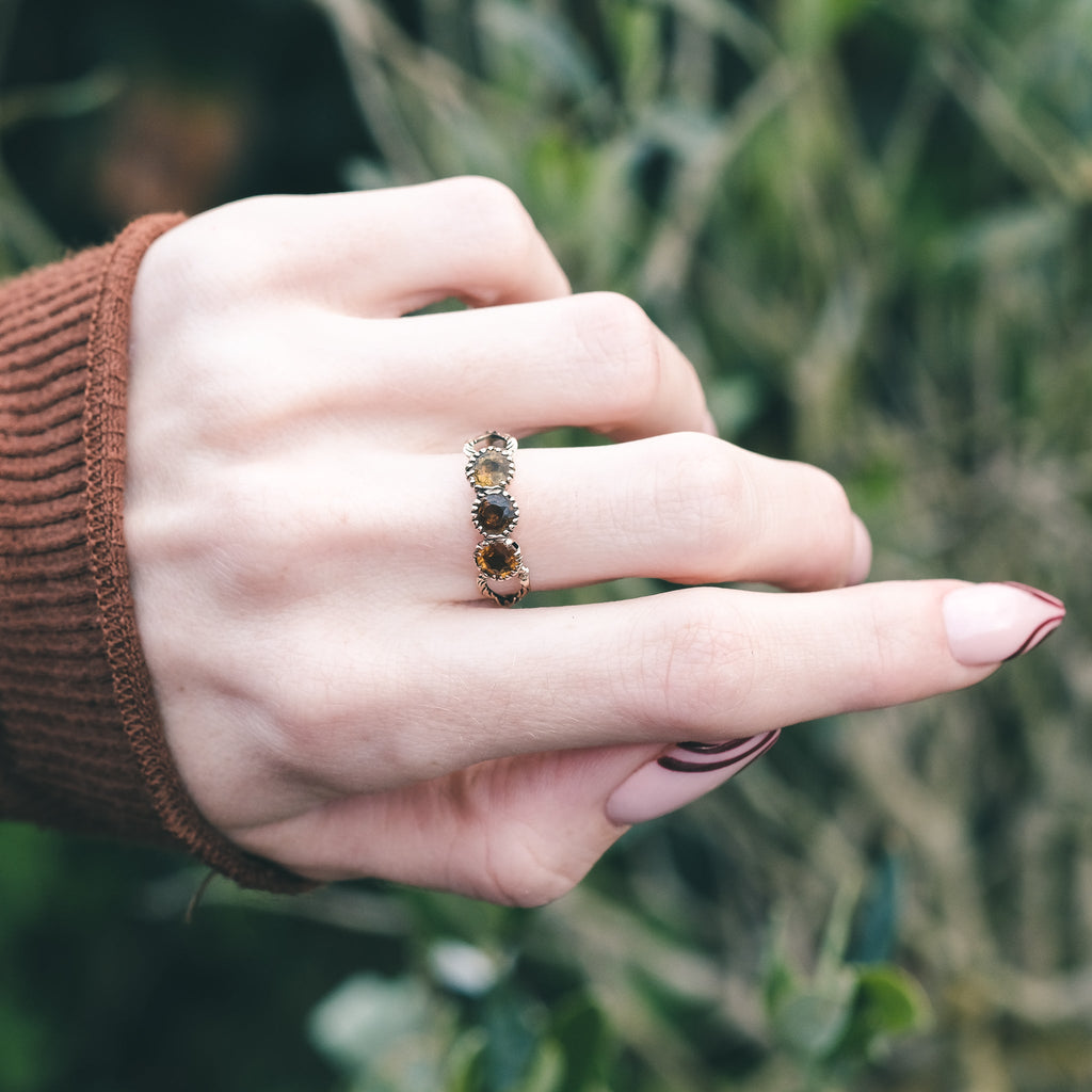 Early Victorian Trilogy Ring - Lost Owl Jewelry