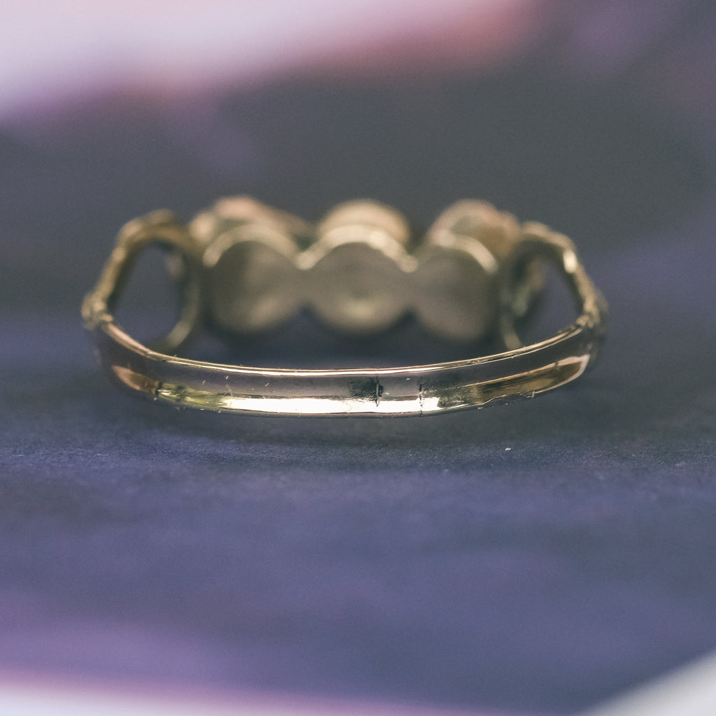 Early Victorian Trilogy Ring - Lost Owl Jewelry