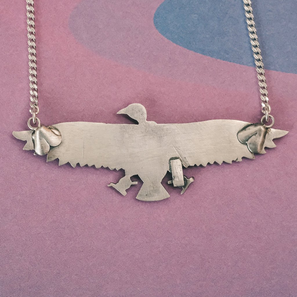 Egyptian Revival Vulture Necklace - Lost Owl Jewelry