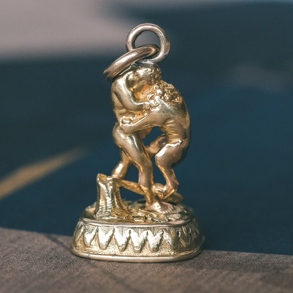 Georgian Hercules Seal Fob - Lost Owl Jewelry