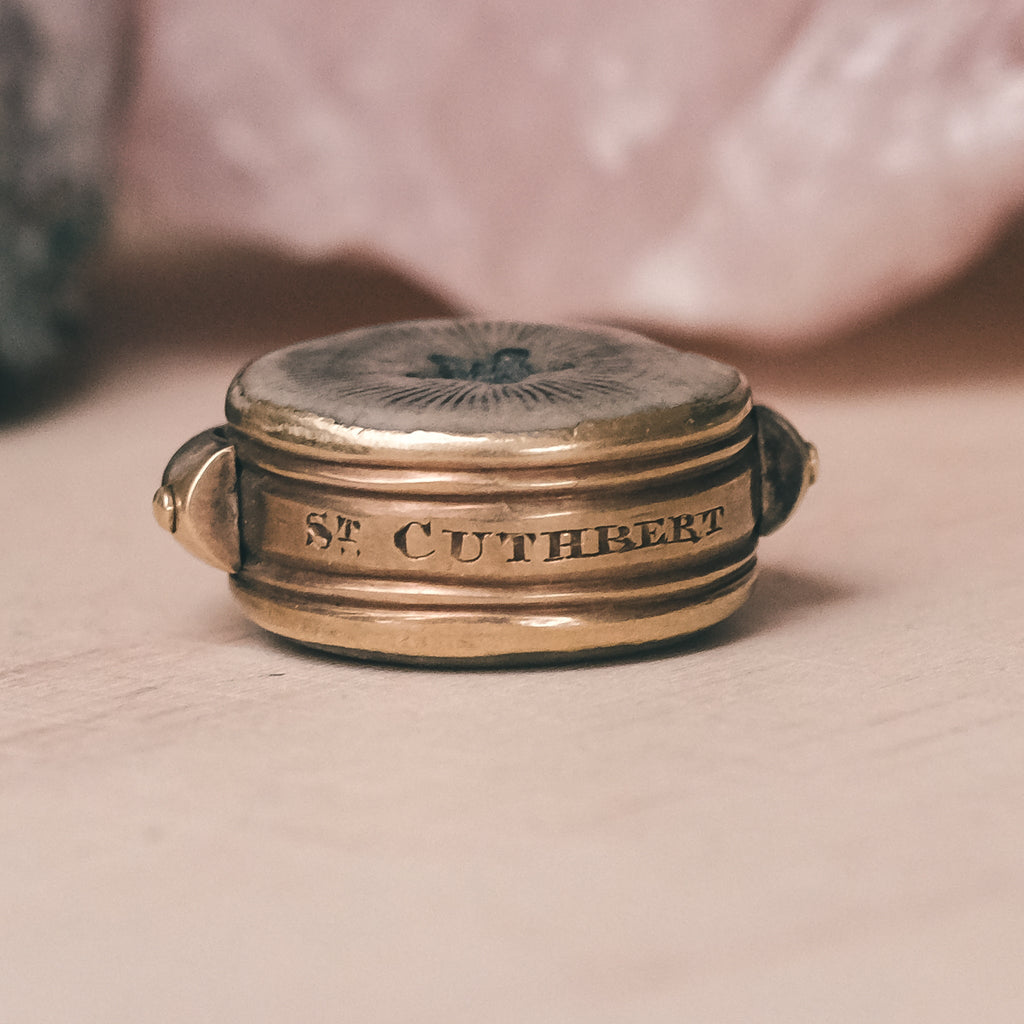 Georgian Holy Island Fossil Fob - Lost Owl Jewelry