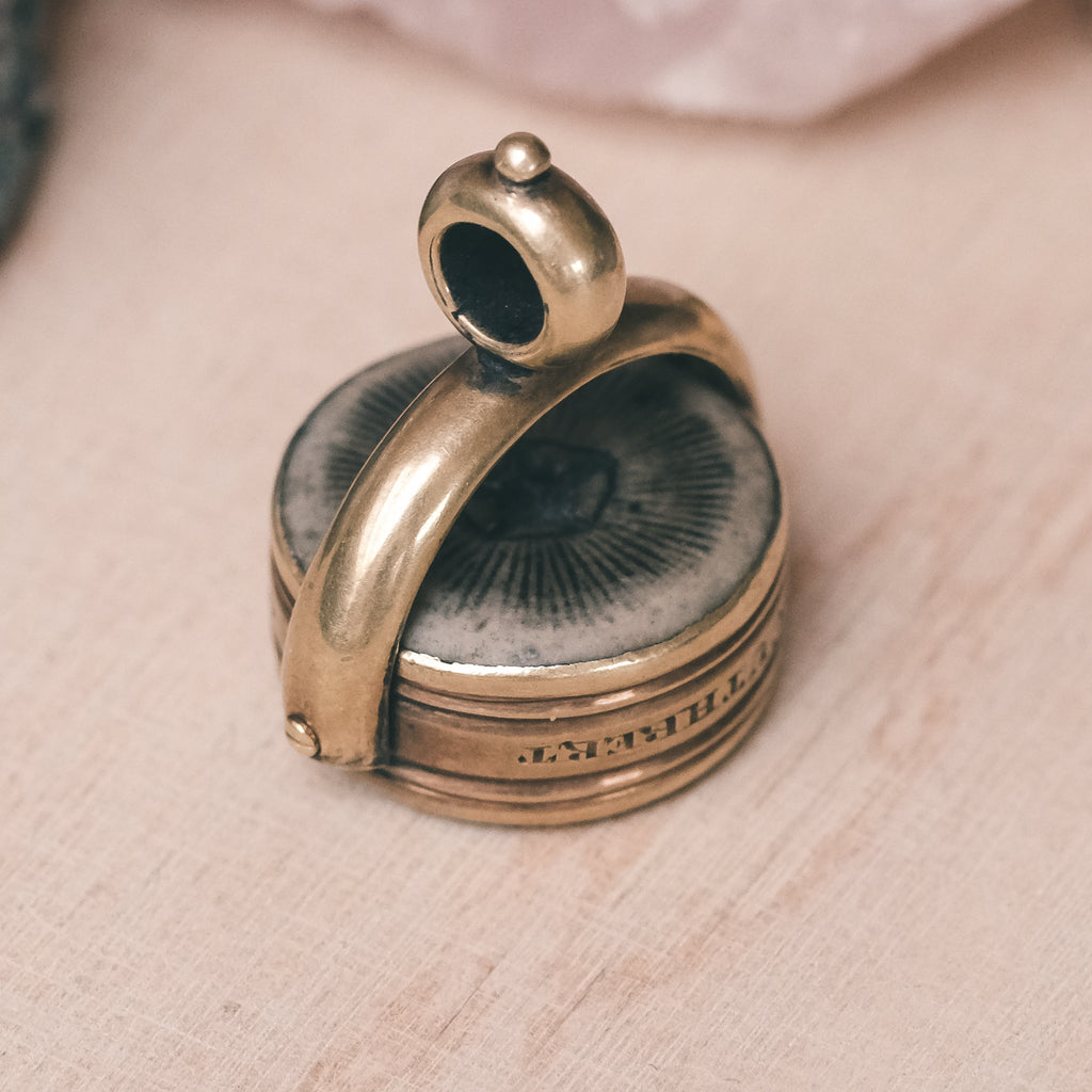 Georgian Holy Island Fossil Fob - Lost Owl Jewelry