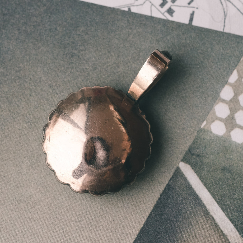 Georgian Sun & Moon Pendant - Lost Owl Jewelry