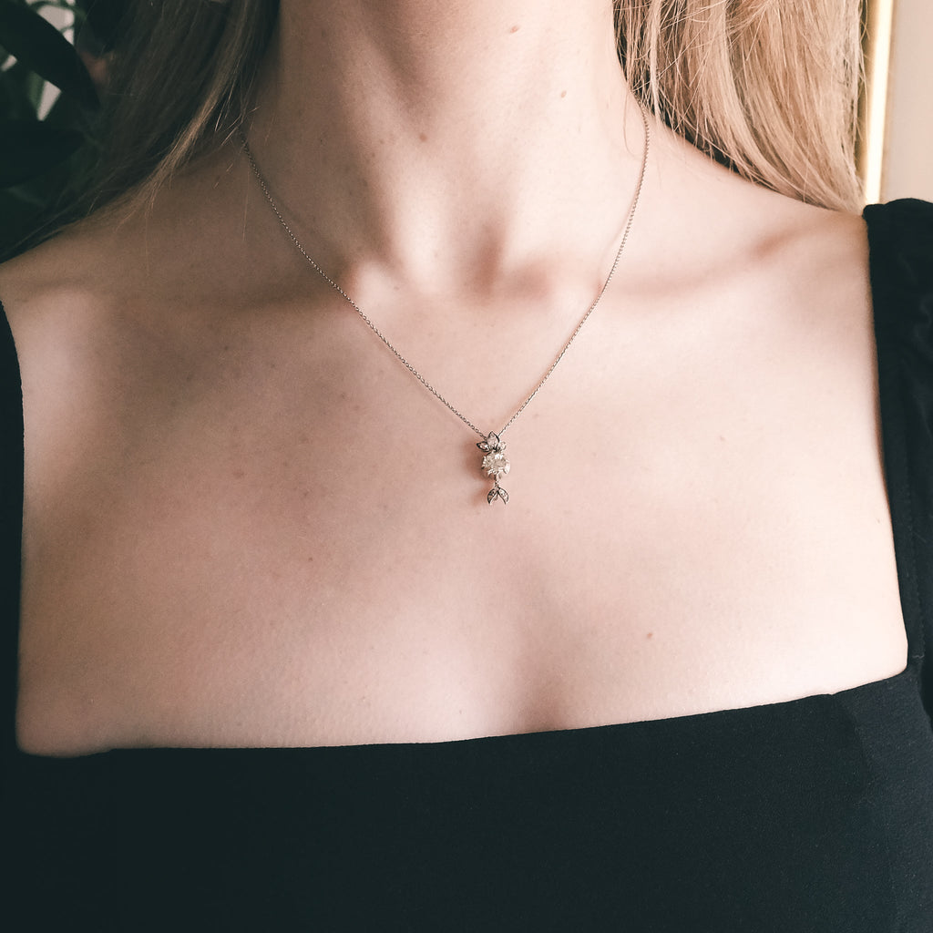 Georgian Weird Fish Pendant - Lost Owl Jewelry