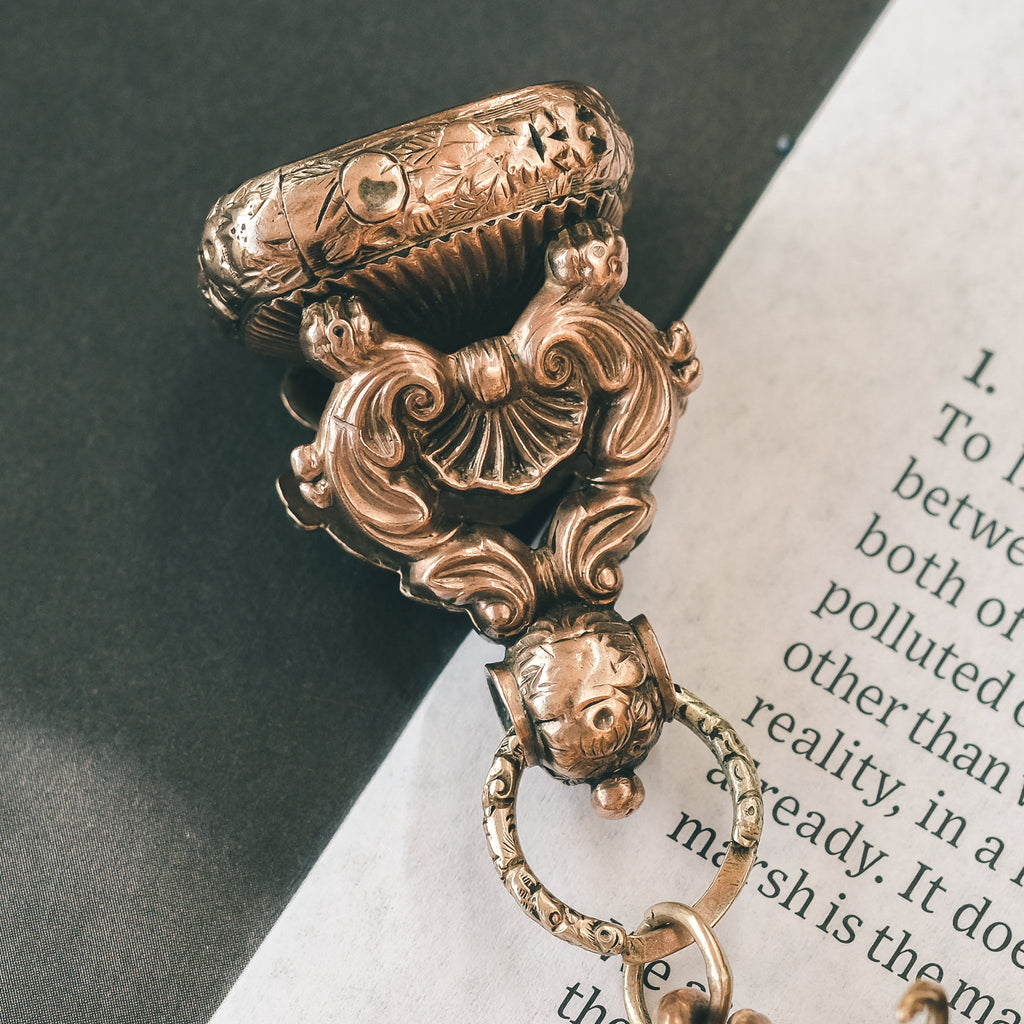 HUGE Victorian Charm Bracelet - Lost Owl Jewelry