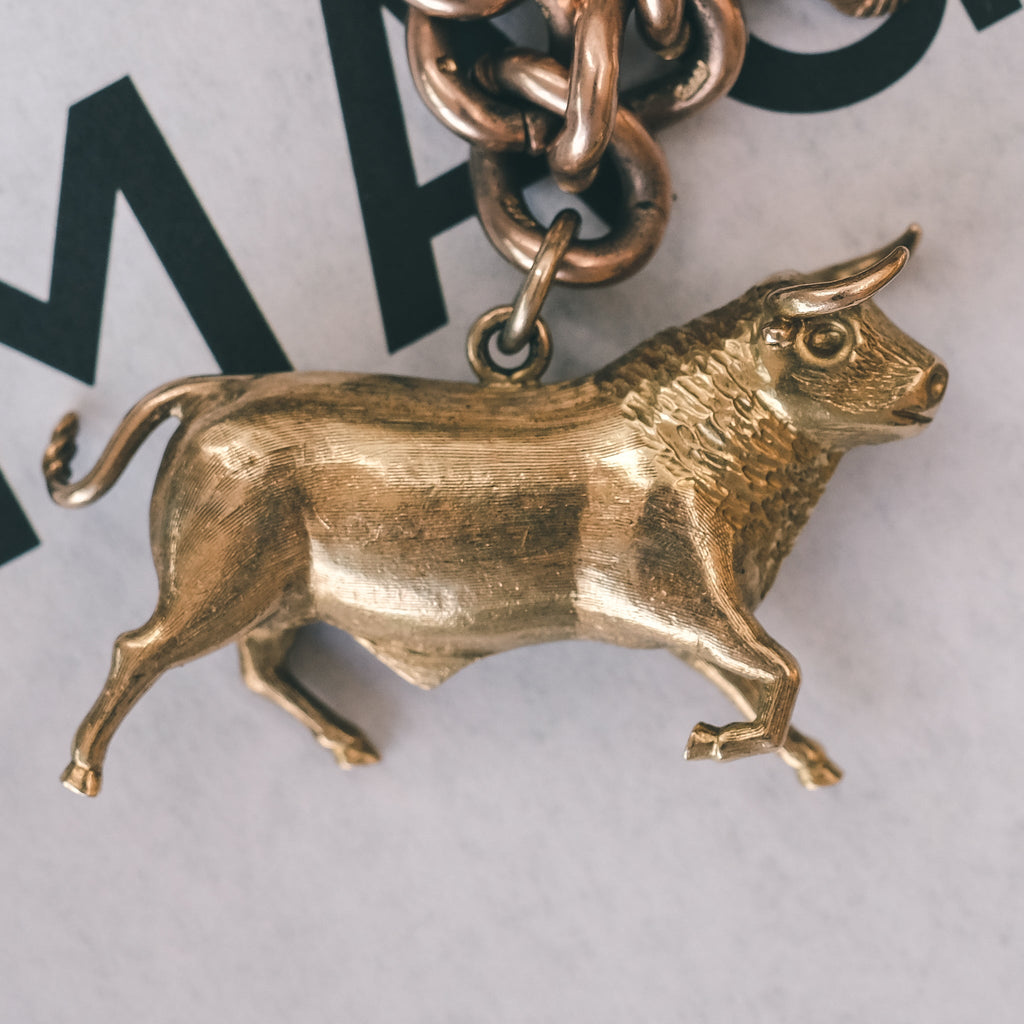 HUGE Victorian Charm Bracelet - Lost Owl Jewelry