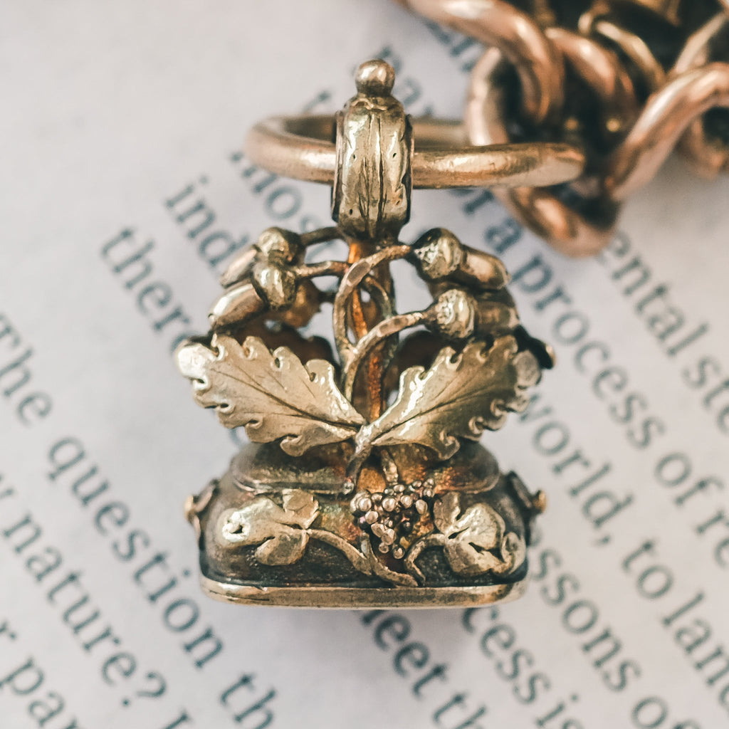 HUGE Victorian Charm Bracelet - Lost Owl Jewelry