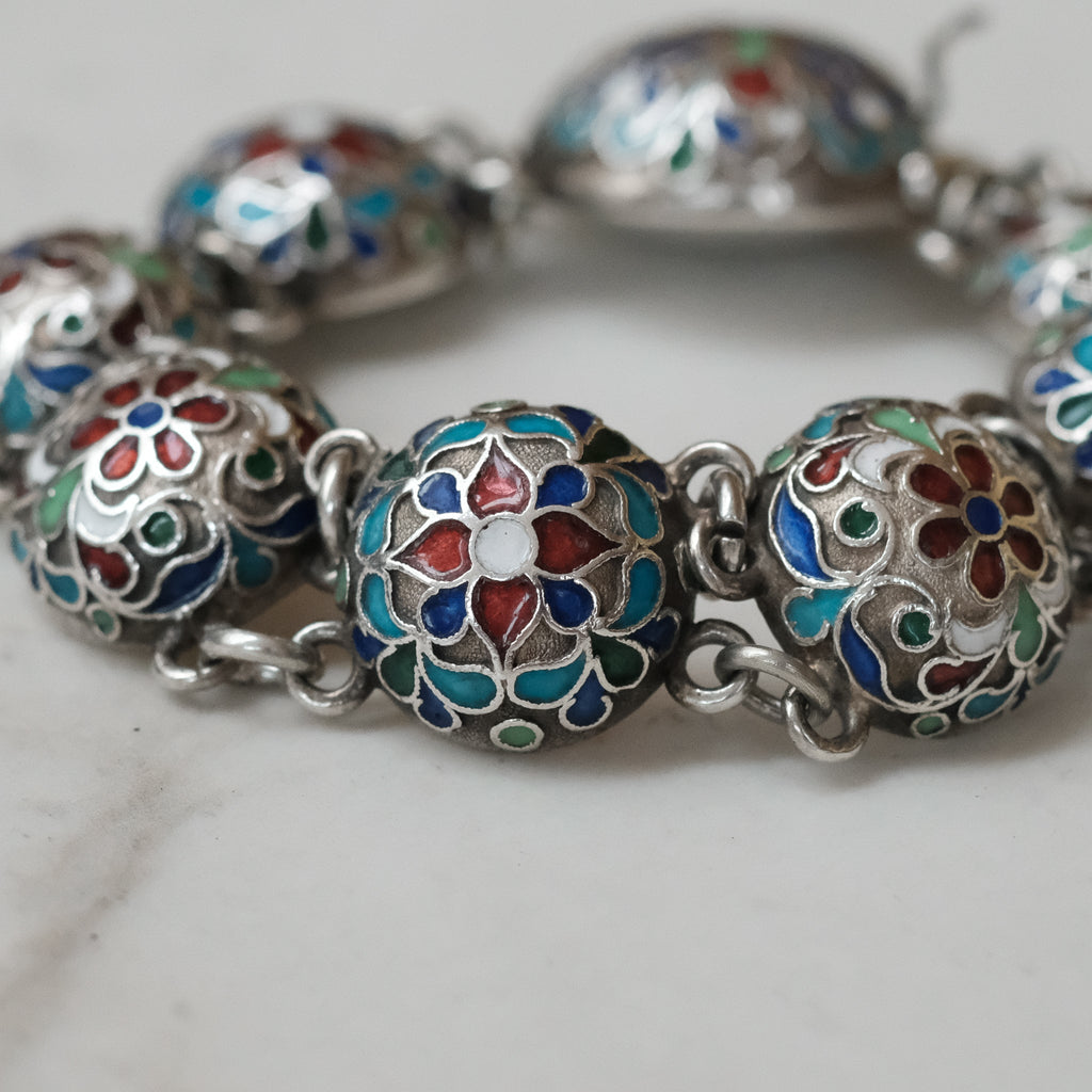 Imperial Russian Domes Bracelet - Lost Owl Jewelry