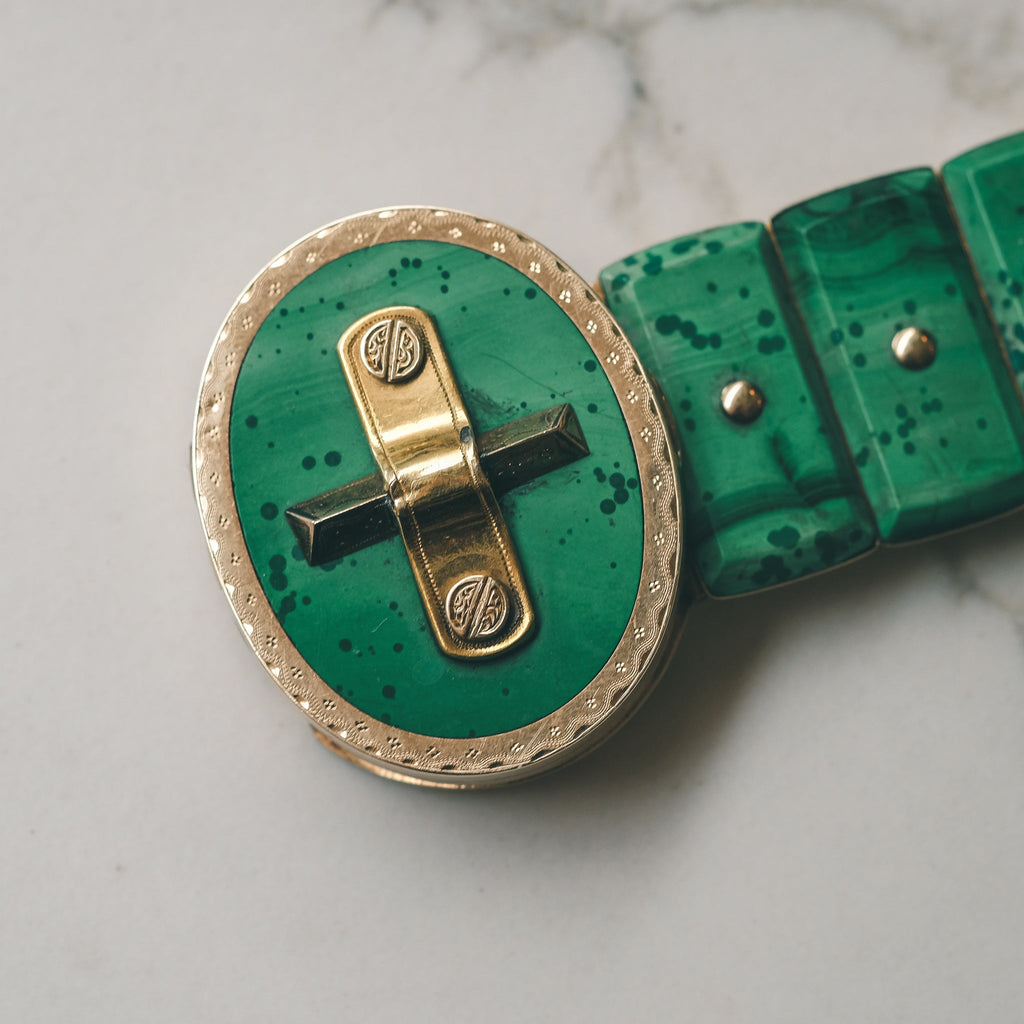 Imperial Russian Locket Bracelet - Lost Owl Jewelry