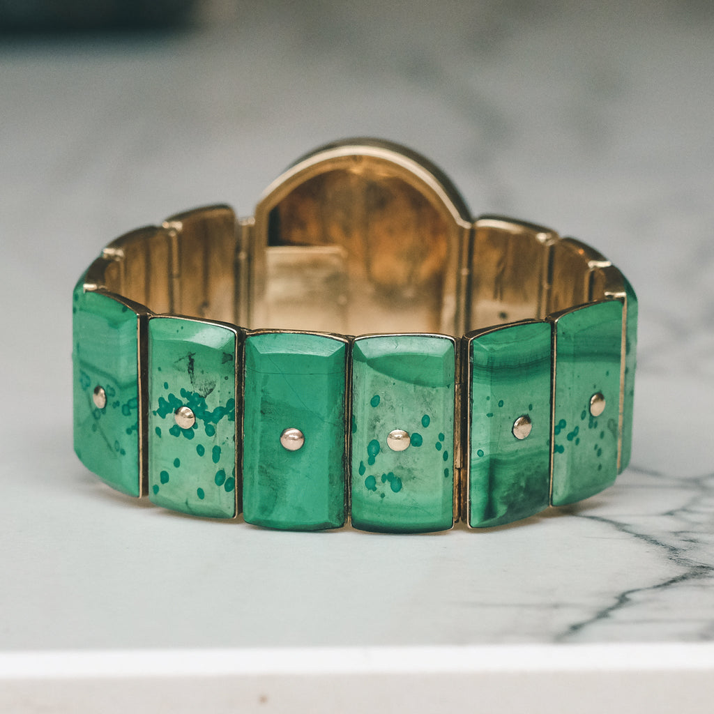 Imperial Russian Locket Bracelet - Lost Owl Jewelry